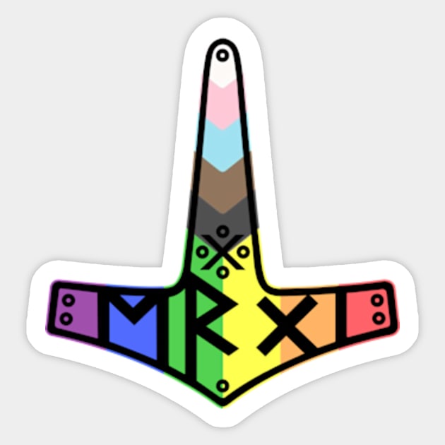 ERGI - Heathen LGBT Pride Sticker by ShantyRegime